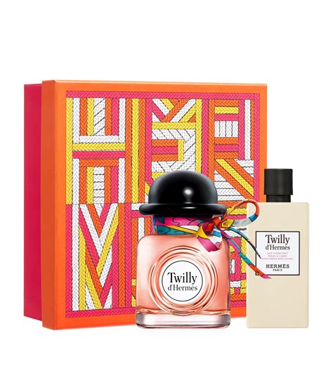 hermes fragrance gift set|hermes twilly perfume gift sets.